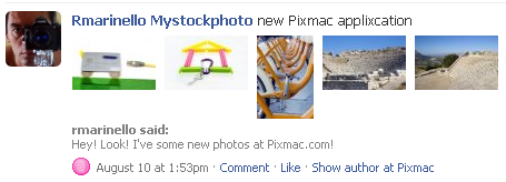 pixmac facebook application