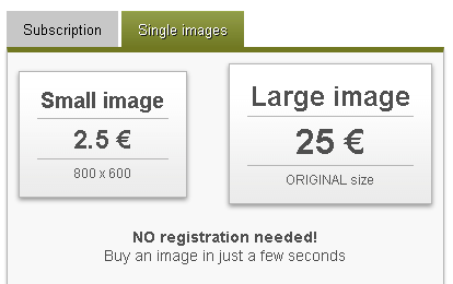 mostphotos single image prices