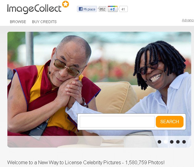 imagecollect homepage