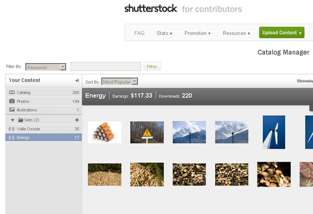 shutterstock catalog manager