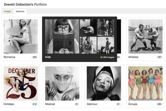 galleries new Shutterstock Portfolio