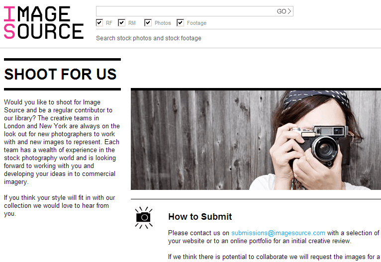 Image Source announces increase in Photographer Royalty rates to 60%