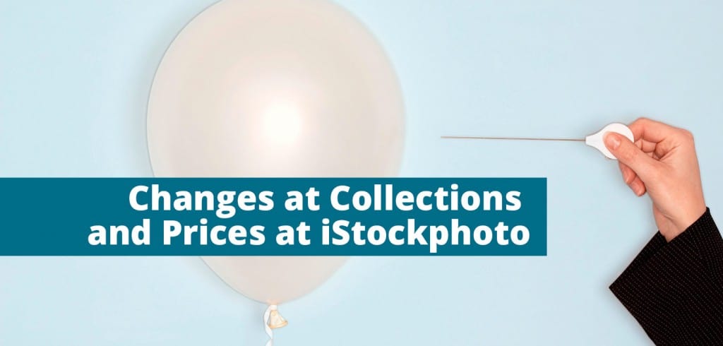 Changes at collections and prices at iStockphoto